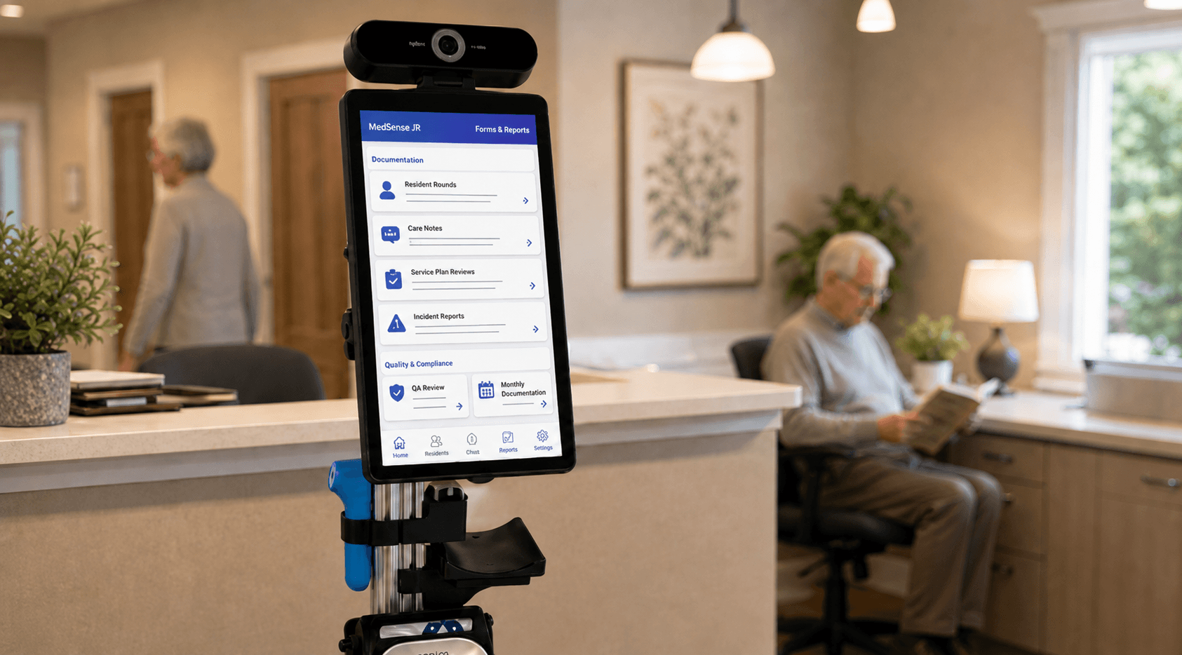 MedSense CareStation workflow in action